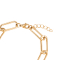 Preview: Edelstahl Armband "LOCK CHAIN" Gold