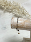 Preview: IBU - Feines Armband "LULU BOLD" schwarz