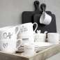 Preview: BASTION COLLECTION TASSSE  - HAPPY WITH YOU LI/MUG SM 019 BL