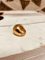 Preview: Elastischer Ring "BIG BALL" Gold
