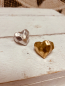 Preview: Elastischer Ring "BIG HEART" Gold