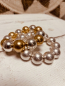 Preview: Wundervolles Armband "BIG BALL" Silber