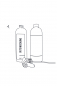 Preview: KAELL - Mischflasche für Reinigungskonzentrate