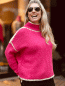 Preview: Oversize Pullover "IRINA" kann von Größe 36-44 getragen werden, Pink