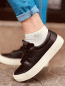 Preview: HERZALLERLIEBST - Sneaker Socken "SMILIE" Einheitsgröße 36-41, Weiß