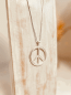 Mobile Preview: Herzallerliebst Kette "PEACE" Silber