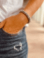 Preview: Armband aus Facettenperlen "CIRCLE" Rosegold