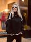 Preview: Oversize Pullover "IRINA" kann von Größe 36-44 getragen werden, Schwarz