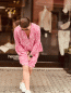 Preview: HERZALLERLIEBST - Zauberhaftes Musselin Tunika-Kleid "KIM" kann von Größe 36-42 getragen werden, Weiß-Pink