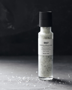 NICOLAS VAHÉ - Gewürzmühle "SALT PARMESAN CHEESE & BASIL" Salz mit Parmesan und Basilikum