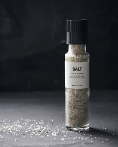 NICOLAS VAHÉ - Gewürzmühle "SALT GARLIC & THYME" Salz mit Knoblauch und Thymian