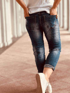 Super bequeme Boyfreind-Jeans "KARL" Denim