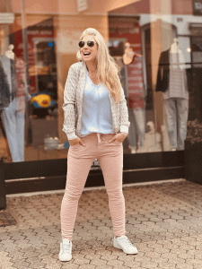 HERZALLERLIEBST - Jogger-Jeans "LOUIS" in den Größen XS-XL wählbar, verschieden Farben