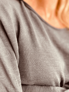 Oversize Longshirt "SUSI" kann von Größe 36-44 getragen werden, Anthrazit