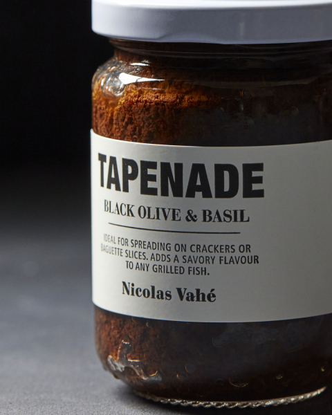 NICOLAS VAHÉ - Tapenade, Black Olive & Basil
