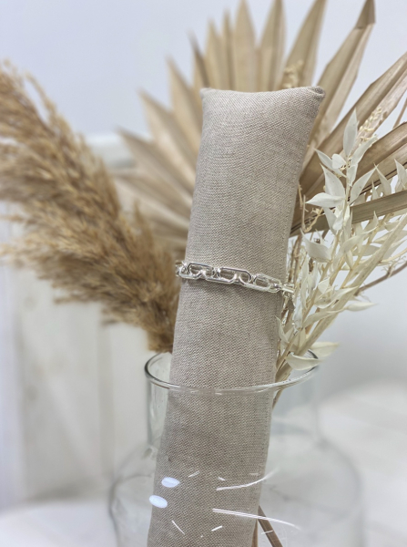 Wundervolles Armband "Simple Chain" silber