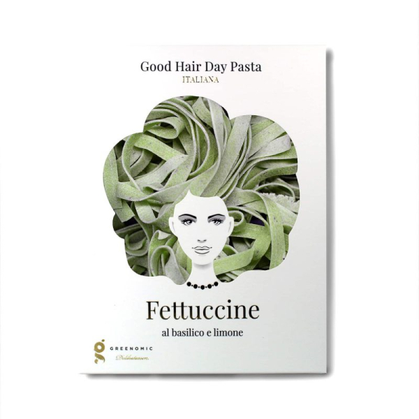 GREENOMIC - Good Hair Day Pasta - Fettuccine basil & lemon