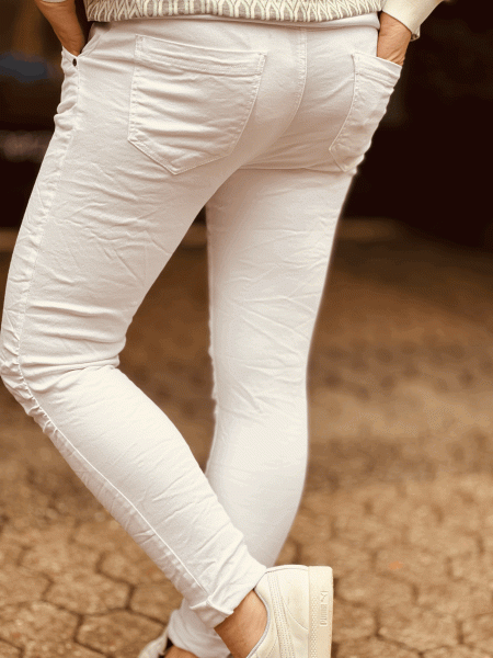 HERZALLERLIEBST - Jogger-Jeans "LOUIS" in den Größen XS-XL wählbar, verschieden Farben