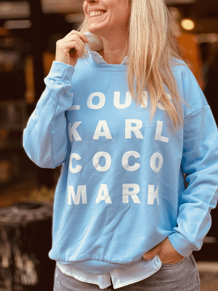 Lässiger Sweater "LOUIS KARL COCO MARK" verschiedene Farben
